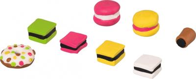 Brunnen boetseerklei gum set tasty candies junior 7 delig Brunnen boetseerklei gum set tasty candies junior 7 delig