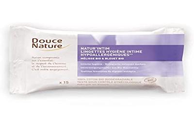 Douce Nature - Intieme hygienische doekjes katoen bio - 15st