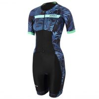 Zone3 Activate plus tropical palm trisuit korte mouw dames M