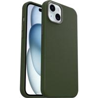 OtterBox Symmetry Series Cactus Leather MagSafe Hoes voor iPhone 15 Plus, schokbestendig, valbestendig, beschermende dunne hoes, 3x getest volgens militaire standaard, Groen
