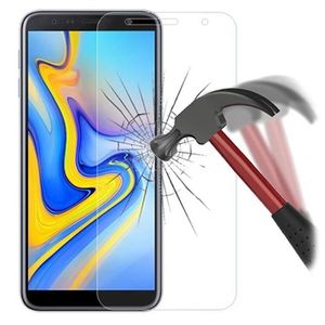 Samsung Galaxy J6+ Screenprotector van Gehard Glas - 9H, 0.3mm - Doorzichtig