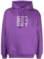 RASSVET hoodie en coton à logo imprimé - Violet