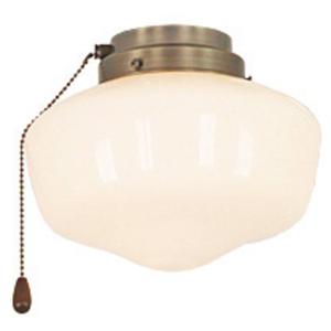 CasaFan 1 MA Schoolhouse Lamp voor plafondventilator Opaalglas (glanzend)