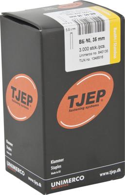 Tjep BE-90 35x5.8mm Nieten RVS 3000 Stuks 840136 Tjep BE-90 35x5.8mm Nieten RVS 3000 Stuks 840136