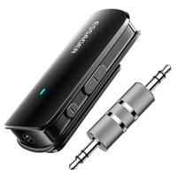 ESSAGER ES-BT09 Multifunctionele Bluetooth-adapter draagbaar bedraad naar draadloze BT5.3 Lavalier-converter ondersteuning microfoon