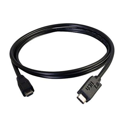 C2G 1M USB C 2.0 tot USB-Micro B Kabel Geschikt voor Android Smartphones, CCTV, Tablets, Digitale Camera en meer. Gemeenschappelijke USB-lader...
