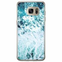 Samsung Galaxy S7 Edge siliconen hoesje - Oceaan