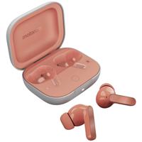 Motorola moto buds In Ear oordopjes Bluetooth Coral Peach Waterafstotend - thumbnail