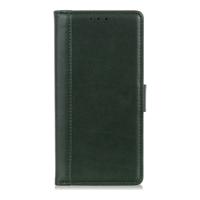 Shop4 - Sony Xperia 1 Hoesje - Wallet Case Grain Groen