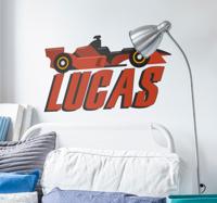 Formule 1 naamsticker