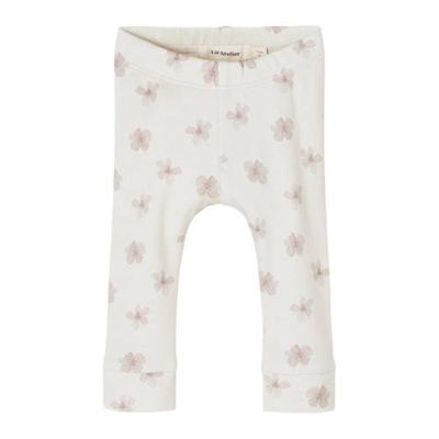LIL' ATELIER BABY baby broek Figaya met biologisch katoen wit LIL' ATELIER BABY baby broek Figaya met biologisch katoen wit