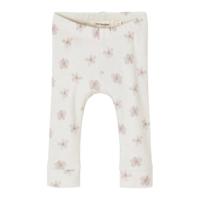 LIL' ATELIER BABY baby broek Figaya met biologisch katoen wit