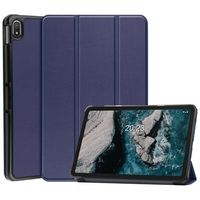 Tri-Fold Series Nokia T20 Smart Folio Case - Blauw - thumbnail