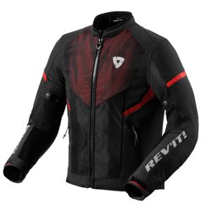 REV'IT! Hyperspeed 2 GT Air jacket, Doorwaai motorjas heren, Zwart Fluorood