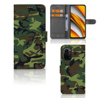 Poco F3 | Xiaomi Mi 11i Telefoon Hoesje Army Dark