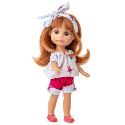 Berjuan Tienerpop Luci 22 Cm Meisjes Wit/rood