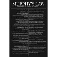Pyramid Murphys Law Poster 61x91,5cm