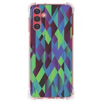 Samsung Galaxy A13 5G | A04s Shockproof Case Abstract Green Blue - thumbnail