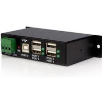 StarTech.com Monteerbare 4-poort Robuuste Industriële USB Hub