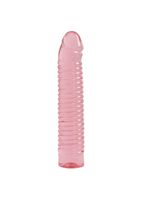 Sunrise - Geribbelde Jelly Dildo
