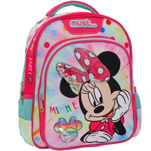 Disney Minnie Mouse Rugzak, Rainbow - 31 x 27 x 10 cm - Polyester