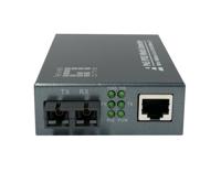 LevelOne GVT-2014 netwerk media converter 1000 Mbit/s 1310 nm Single-mode Grijs - thumbnail