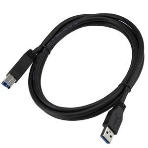 StarTech.com 2 m gecertificeerde SuperSpeed USB 3.0 A-naar-B-kabel M/M