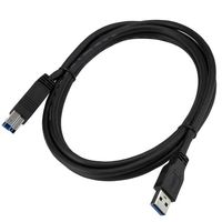 StarTech.com 2 m gecertificeerde SuperSpeed USB 3.0 A-naar-B-kabel M/M - thumbnail