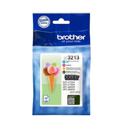 Brother LC-3213VAL inktcartridge Origineel Zwart, Cyaan, Magenta, Geel Brother LC-3213VAL inktcartridge Origineel Zwart, Cyaan, Magenta, Geel