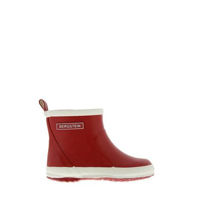 Bergstein Chelseaboot lage regenlaarzen rood kids