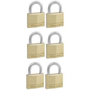 Master Lock P22214 Hangslot Gelijksluitend Goud, Zilver Sleutelslot