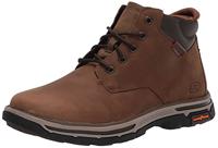 Skechers Heren Segment 2.0 Brogden Chukka Boot, Woestijnsleer, 40 EU