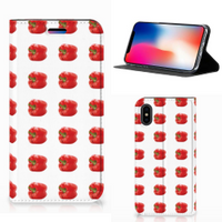 Apple iPhone X | Xs Flip Style Cover Paprika Red