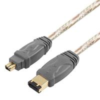 High-Tech Place IEEE 1394 FireWire kabel 6 pin naar 4 pin – 5 m