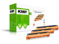 KMP Tonercassette vervangt Brother TN-247C, TN-247M, TN-247Y, TN247C, TN247M, TN247Y Compatibel Cyaan, Magenta, Geel 2300 bladzijden B-T125X