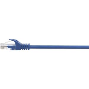 Renkforce RF-5044022 RJ45 Netwerkkabel, patchkabel CAT 5e U/UTP 2.00 m Blauw Snagless, Halogeenvrij 1 stuk(s)