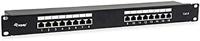 Equip 326417 16-poorts CAT.6 geschorst PATCHPANEL, zwart