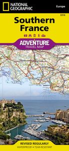 Wegenkaart - landkaart 3314 Adventure Map Southern France - Zuid Frank