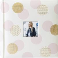 ZEP NZ2420G NZ2420G Fotoalbum (b x h) 24 cm x 24 cm Pink, Goud 20 bladzijden - thumbnail