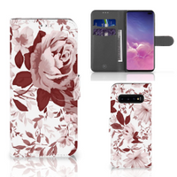 Hoesje Samsung Galaxy S10 Plus Watercolor Flowers