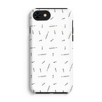 Hipster stripes: iPhone 8 Tough Case - thumbnail