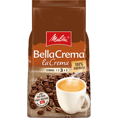 Melitta BellaCrema La Crema - koffiebonen - 1 kilo Melitta BellaCrema La Crema - koffiebonen - 1 kilo