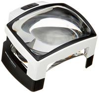 Eschenbach 1566 Vergrootglas op voet Vergroting: 3 x Lens: (L x B) 100 mm x 75 mm