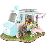 Miniatuurhuis Bouwpakket Medium - Rolling Bistro - thumbnail