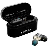 Lamax Duals1 In Ear headset Bluetooth Stereo Zwart Indicator voor batterijstatus, Headset, Oplaadbox, Volumeregeling, Microfoon uitschakelbaar (mute), Mono, - thumbnail