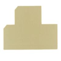 Weidmüller 0631360000 Afsluitplaat Beige 20 stuk(s) - thumbnail