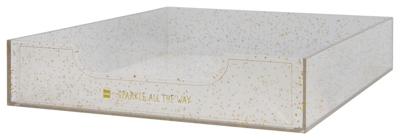 HEMA Brievenbak A4 Glitter Goud