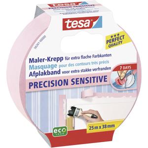 tesa PRECISION SENSITIVE 56261-00000-03 Maskeertape tesa Roze (l x b) 25 m x 38 mm 1 stuk(s)