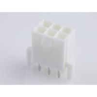 Molex 39299069 Female header, inbouw (standaard) Totaal aantal polen: 6 Rastermaat: 4.20 mm Inhoud: 1 stuk(s) Tray