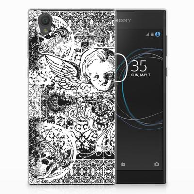 Silicone Back Case Sony Xperia L1 Skulls Angel Silicone Back Case Sony Xperia L1 Skulls Angel